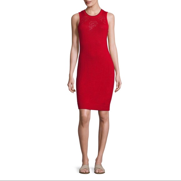 Rag&Bone new women’s red knit sleeveless dress - Picture 2 of 7